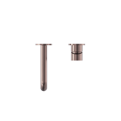 Mecca Wall Basin/Bath Mixer Separate Back Plate 120mm Brushed Bronze - NR221910c120BZ