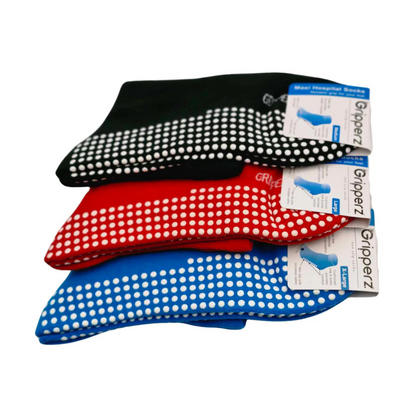 Maxi Hospital Socks Black