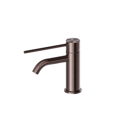 Mecca Care Basin Mixer Extended Lever Brushed Bronze - NR221901dBZ