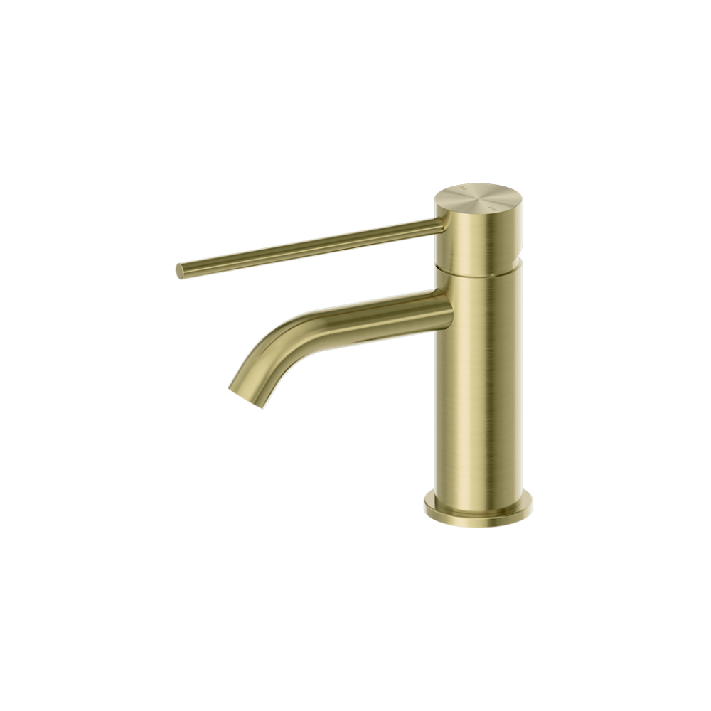 Mecca Care Basin Mixer Extended Lever Brushed Gold - NR221901dBG