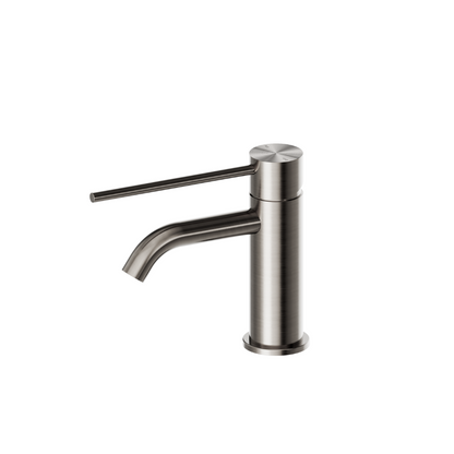 Mecca Care Basin Mixer Extended Lever Brushed Nickel - NR221901dBN