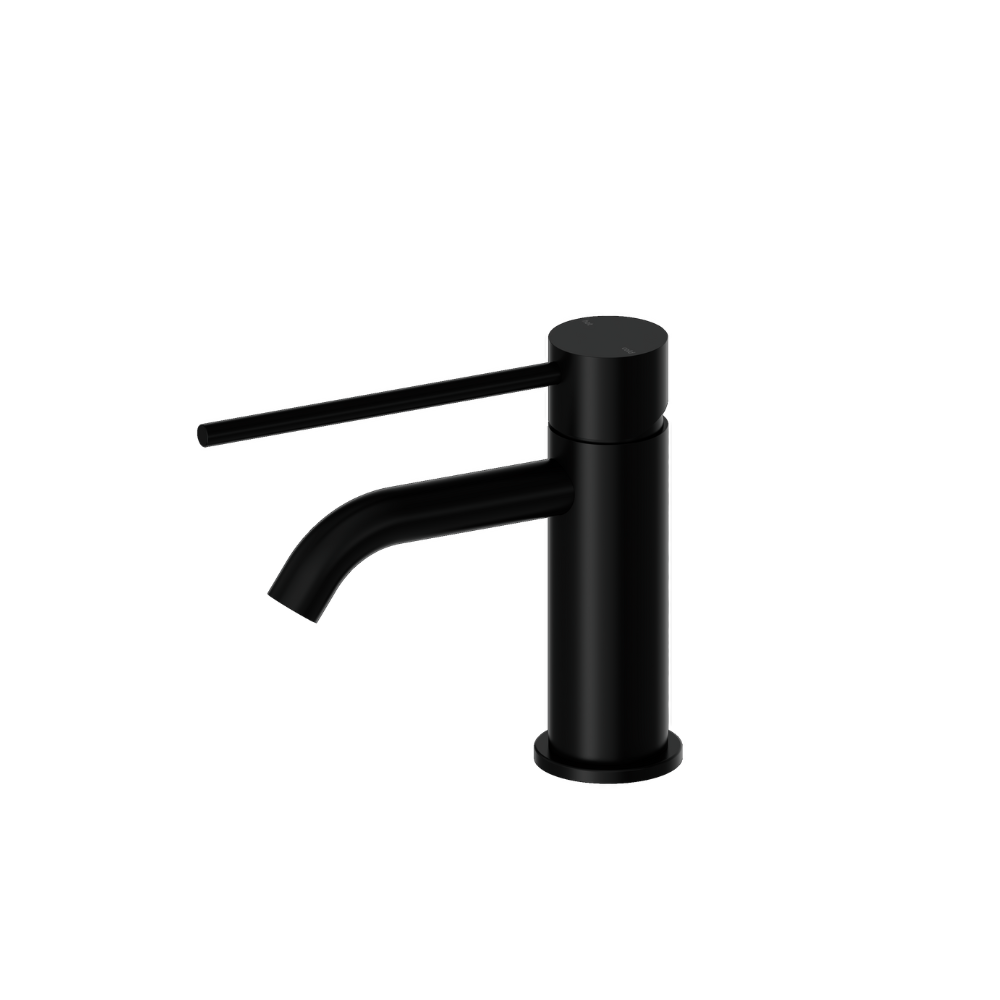 Mecca Care Basin Mixer Extended Lever Matte Black - NR221901dMB