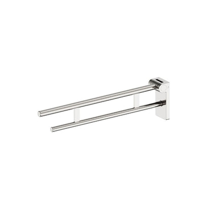 Mecca Care Foldable Toilet Support Arm Brushed Nickel (Due in stock late December) - NRCR0007BN