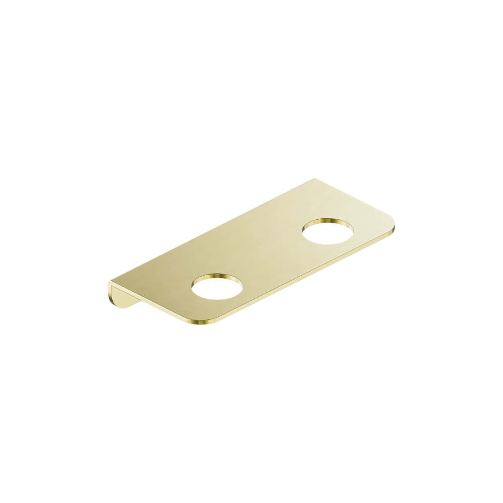 Mecca Double Soap Bottle Holder Brushed Gold - NR1985ABG