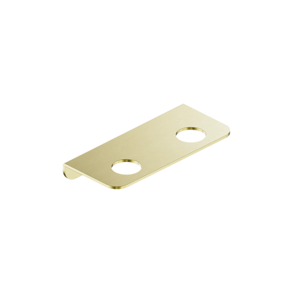Mecca Double Soap Bottle Holder Brushed Gold - NR1985ABG