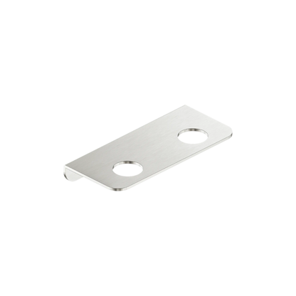 Mecca Double Soap Bottle Holder Brushed Nickel - NR1985ABN