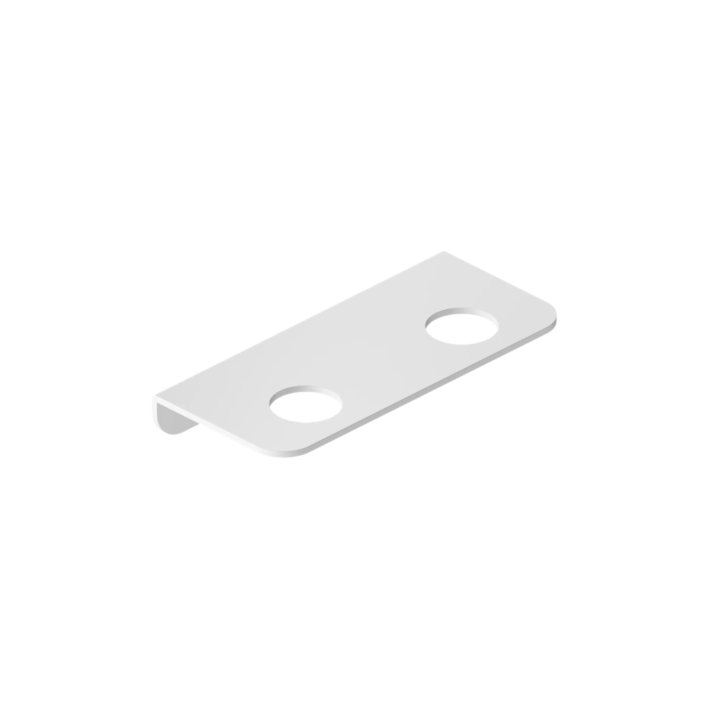 Mecca Double Soap Bottle Holder Matte White - NR1985AMW