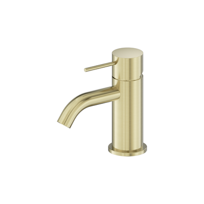 Mecca Mini Basin Mixer Brushed Gold - NR221901FBG