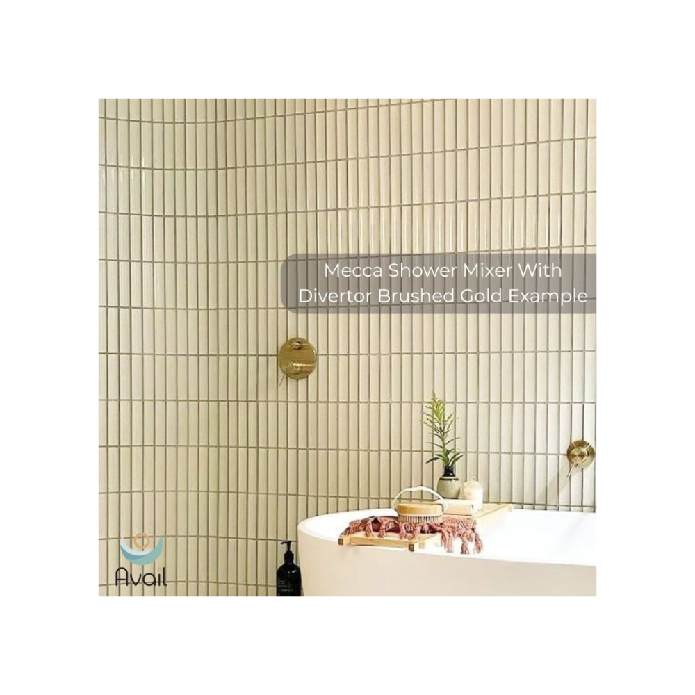 Mecca Shower Mixer With Divertor Brushed Bronze - NR221911ABZ