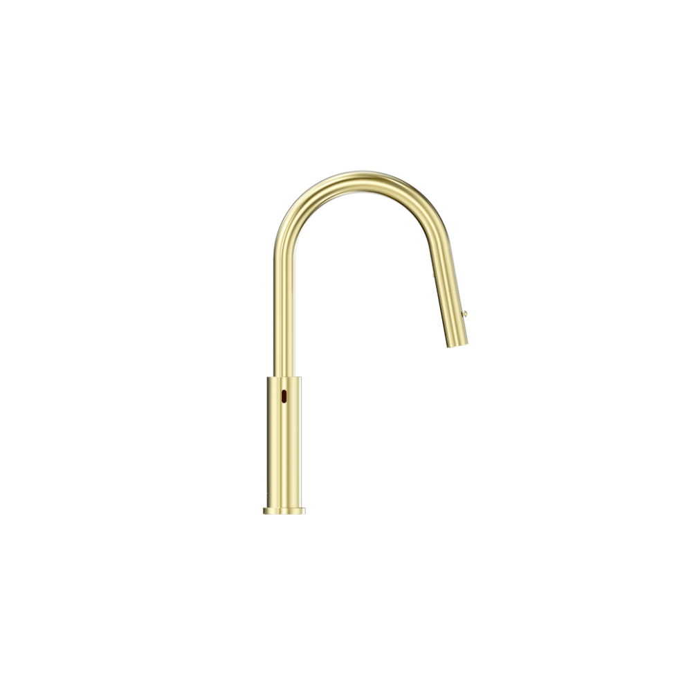 Mecca Smart Sensor Pull Out Kitchen Mixer Brushed Gold - NR221908ABG
