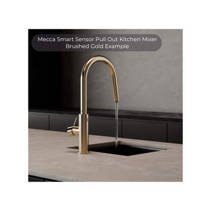 Mecca Smart Sensor Pull Out Kitchen Mixer Brushed Bronze - NR221908ABZ