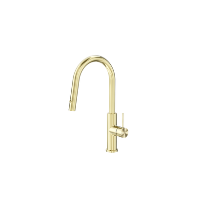 Mecca Smart Sensor Pull Out Kitchen Mixer Brushed Gold - NR221908ABG