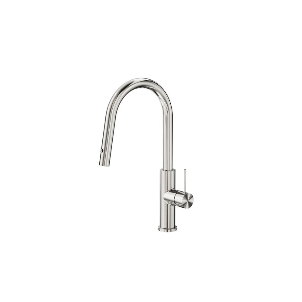 Mecca Smart Sensor Pull Out Kitchen Mixer Brushed Nickel - NR221908ABN