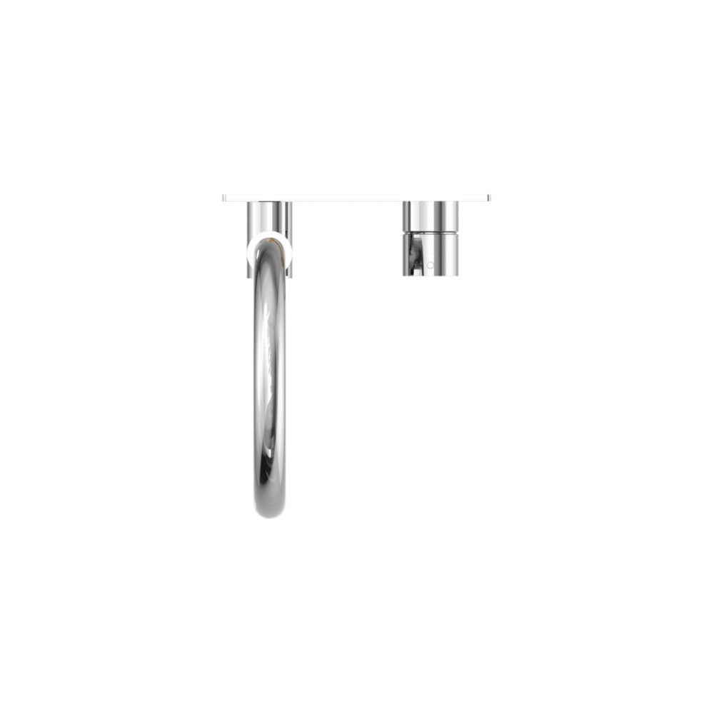 Mecca Wall Basin/Bath Mixer Swivel Spout Handle Up Chrome - NR221910PCH