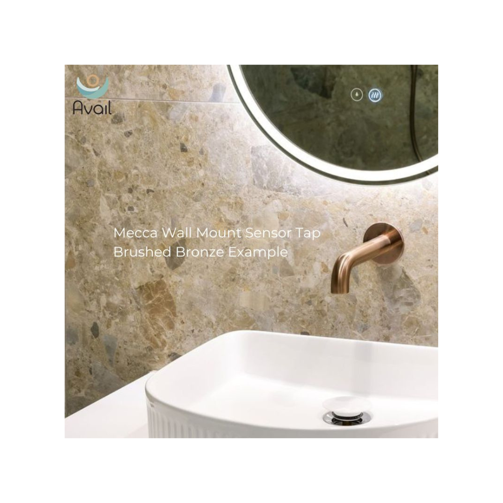 Mecca Wall Mount DDA Sensor Tap Brushed Bronze - NR401BZ