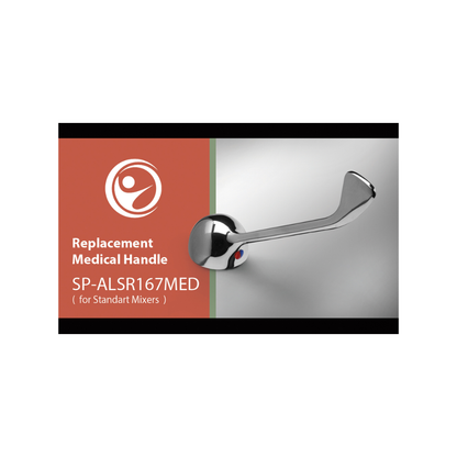 Medical Handle Chrome - SP-ALSR167MED