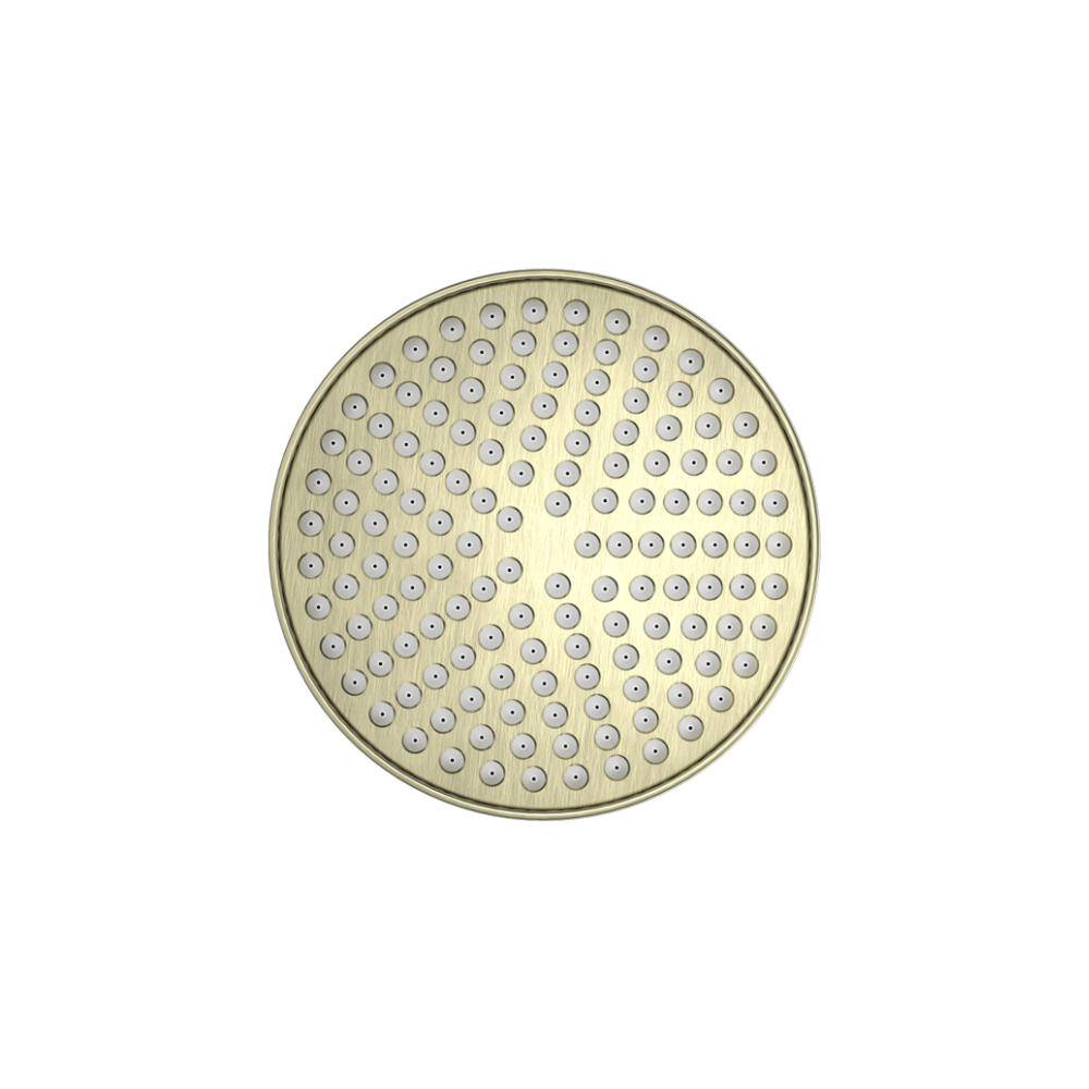 Nero York 200mm Shower Head Aged Brass - NR508094AB