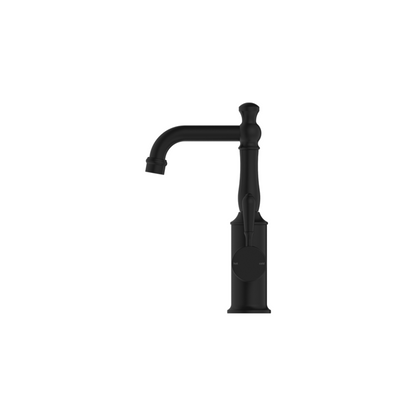 Nero York Basin Mixer Metal Lever Matte Black - NR69210102MB