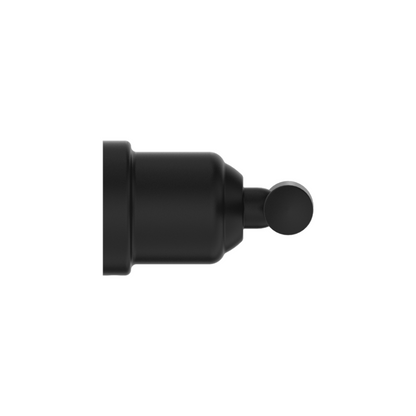 Nero York Robe Hook Matte Black - NR6982MB