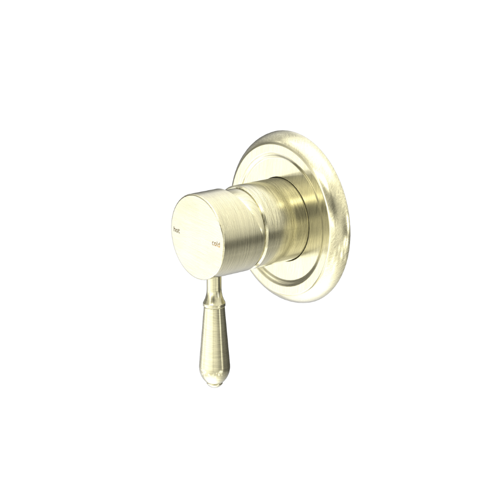 Nero York Shower Mixer Metal Lever Aged Brass - NR69210902AB