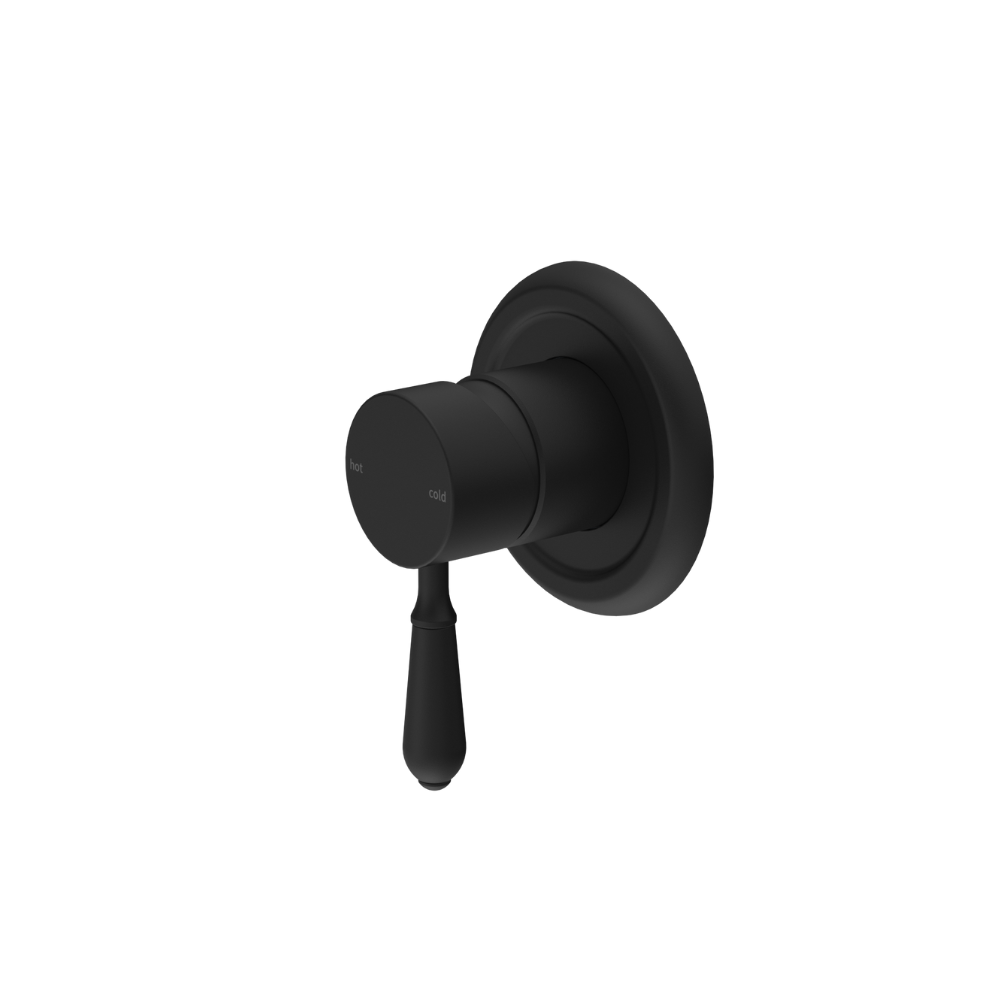 Nero York Shower Mixer Metal Lever Matte Black - NR69210902MB