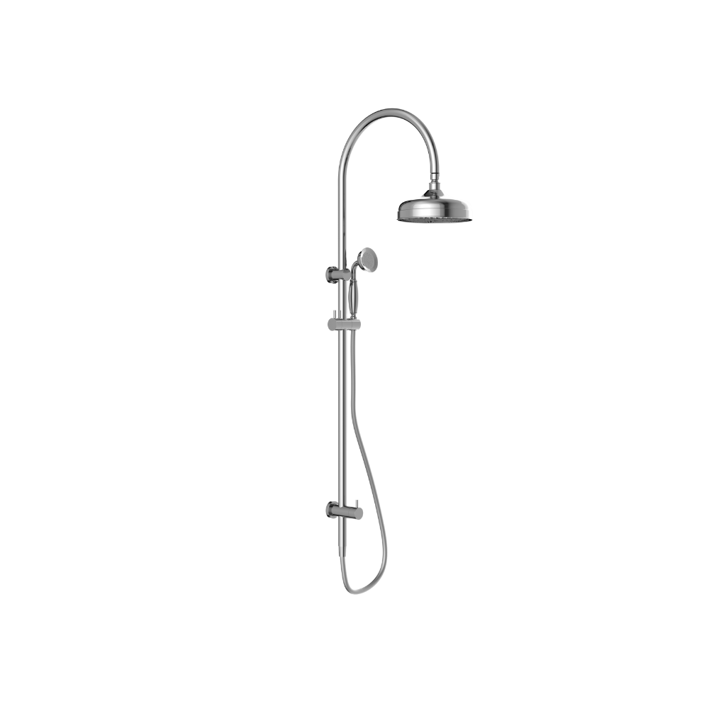 Nero York Twin Shower With Metal Hand Shower Chrome - NR69210502CH