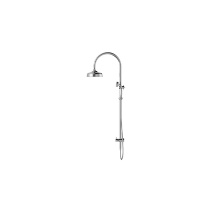 Nero York Twin Shower With Metal Hand Shower Chrome - NR69210502CH