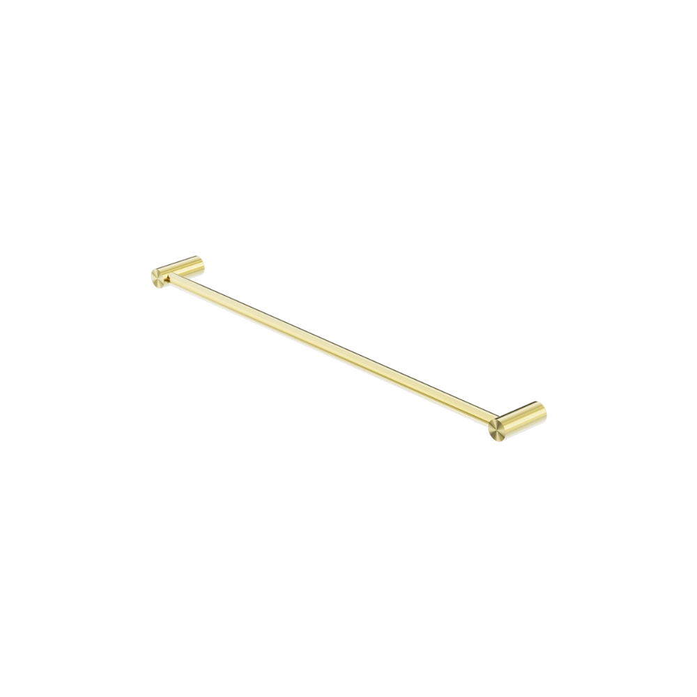 New Mecca Single Towel Rail 600mm Brushed Gold - NR2324BG