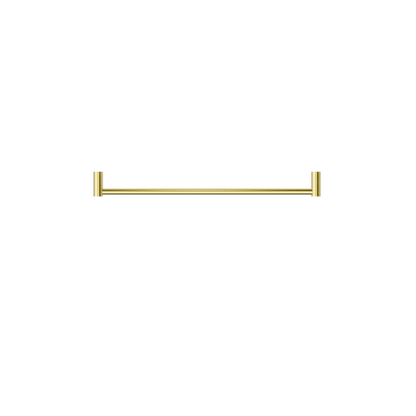 New Mecca Single Towel Rail 600mm Brushed Gold - NR2324BG