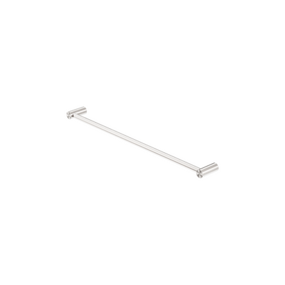 New Mecca Single Towel Rail 600mm Brushed Nickel- NR2324BN