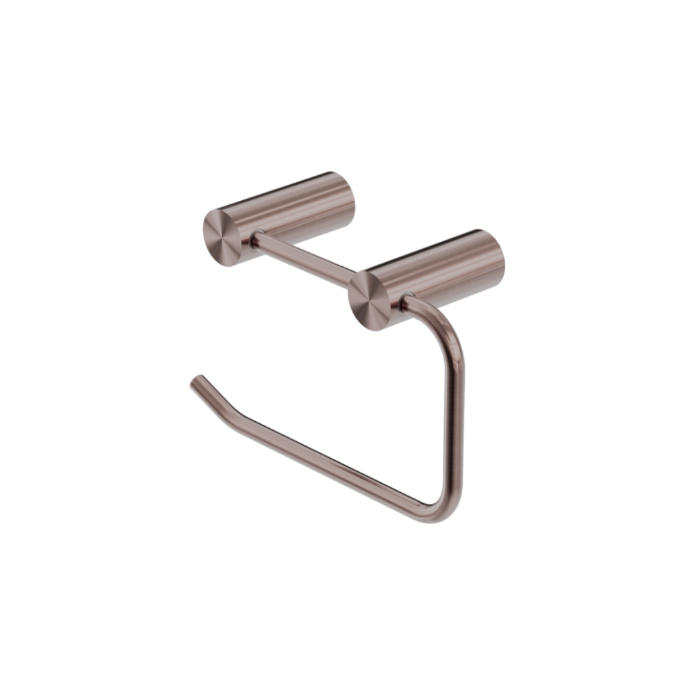 New Mecca Toilet Roll Holder Brushed Bronze - NR2386BZ