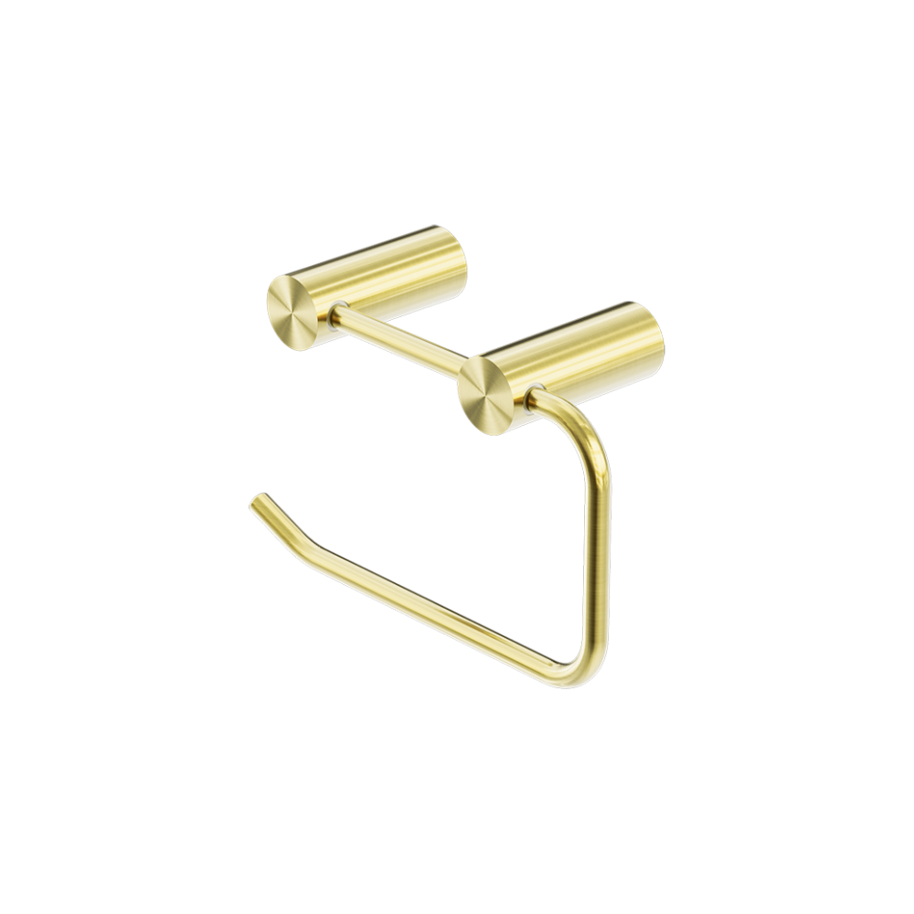 New Mecca Toilet Roll Holder Brushed Gold - NR2386BG