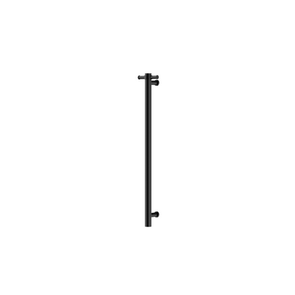 Non-Heated Vertical Towel Rail 900mm Matte Black - NRV901MB