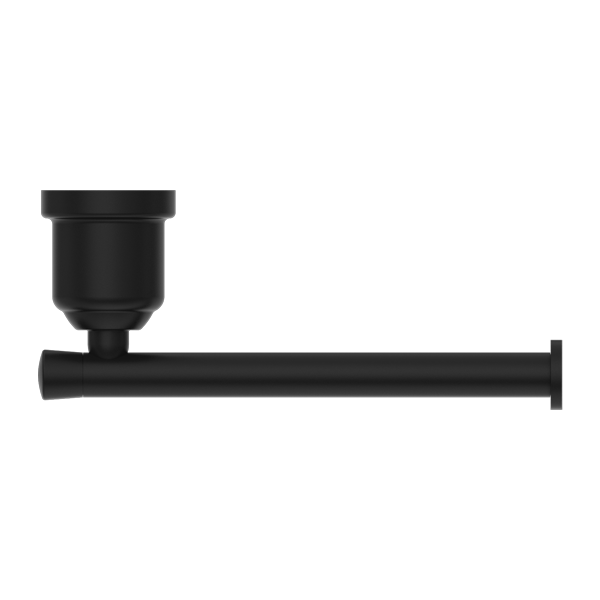 Nero York Toilet Roll Holder Matte Black - NR6986MB