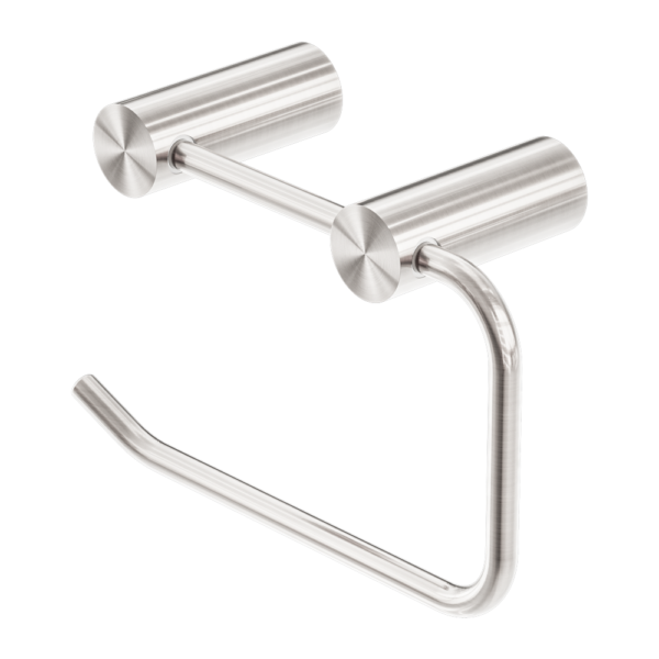 New Mecca Toilet Roll Holder BRUSHED NICKEL