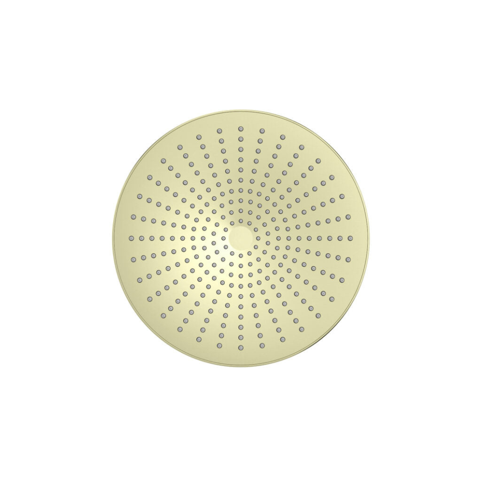 Opal 250mm Shower Head Brushed Gold - NR508079BG