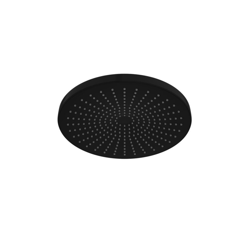 Opal 250mm Shower Head Matte Black - NR508079MB