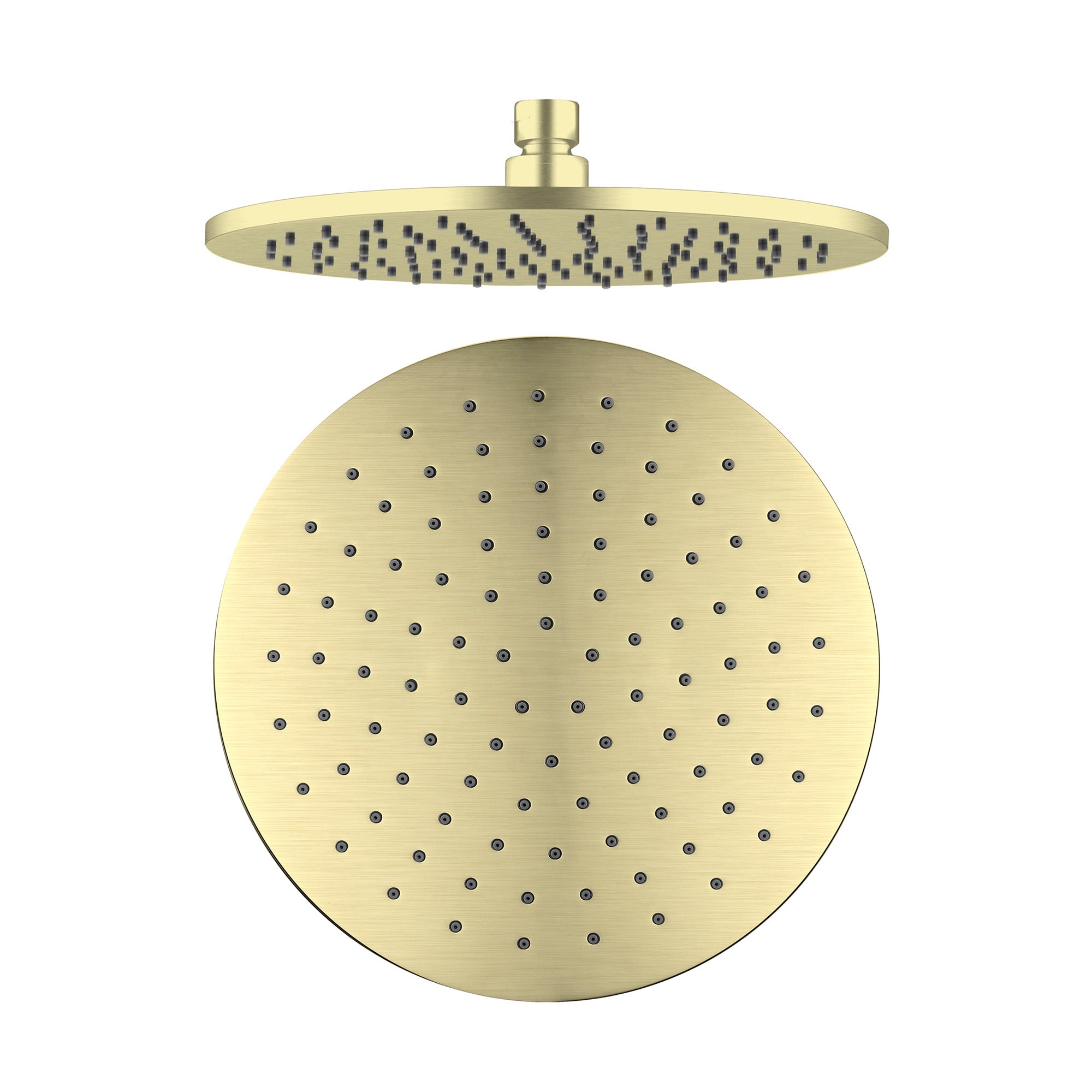 ROUND 250MM SHOWER HEAD BRUSHED GOLD