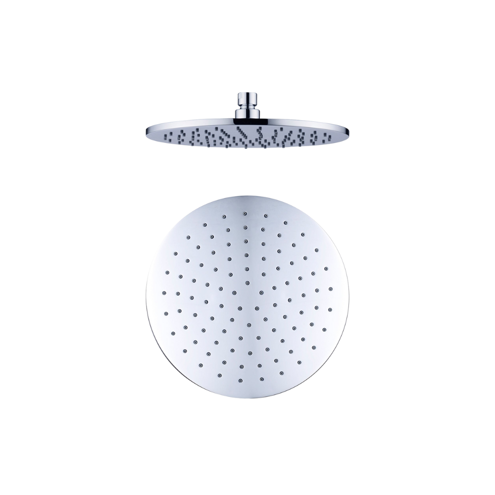 Round 250mm Shower Head Chrome - NRROA1001CH