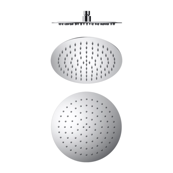ROUND 250MM  STAINLESS STEEL SHOWER HEAD 4 STAR RATING CHROME