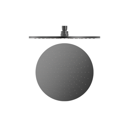 Round 300mm Shower Head Graphite - NRROA1202GR