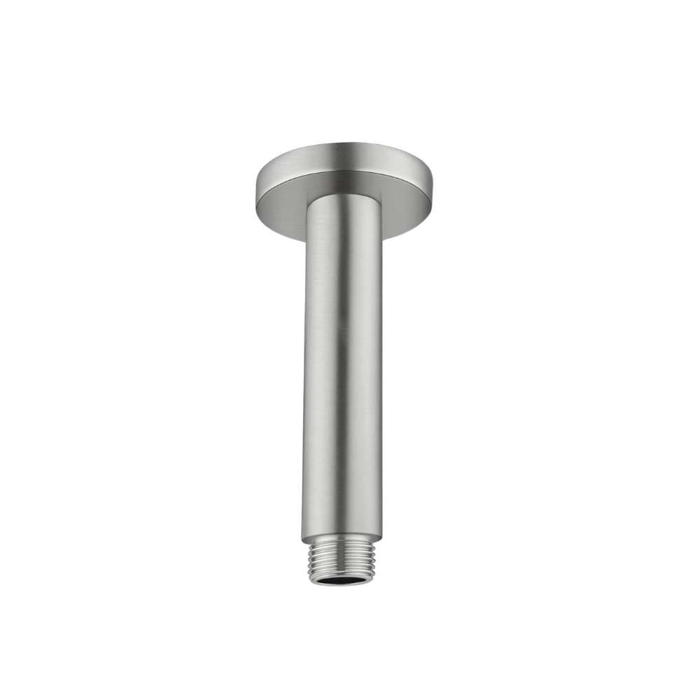 Round Ceiling Arm 100mm Length Brushed Nickel - NR503100BN