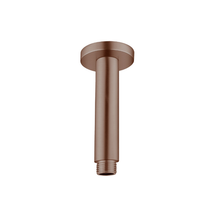 Round Ceiling Arm 150mm Length Brushed Bronze - NR503150BZ