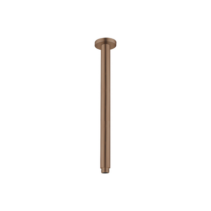 Round Ceiling Arm 300mm Length Brushed Bronze - NR503300BZ