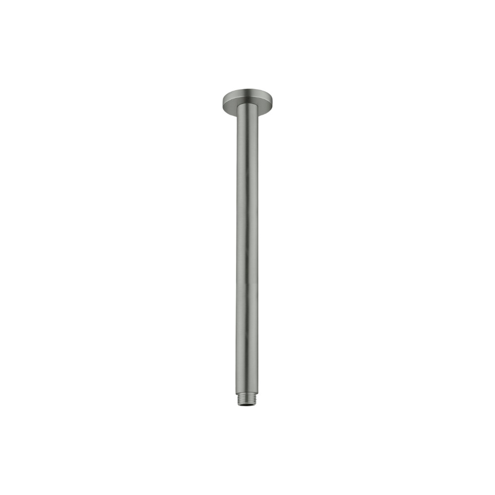 Round Ceiling Arm 300mm Length Gun Metal - NR503300GM