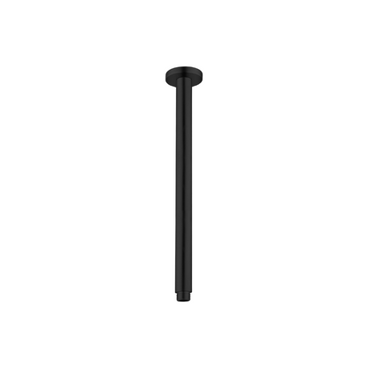 Round Ceiling Arm 300mm Length Matte Black - NR503300MB