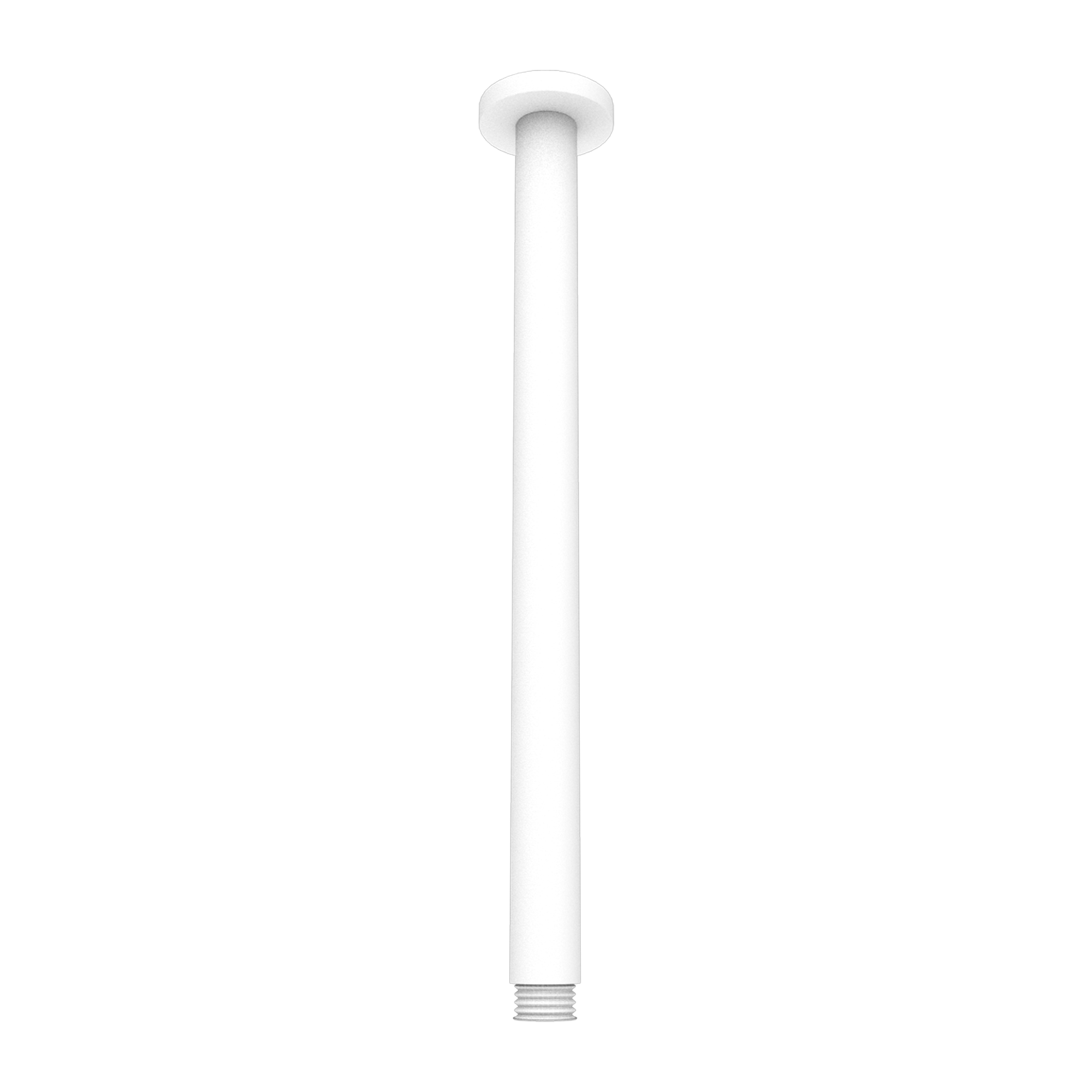 ROUND CEILING ARM 300MM LENGTH MATTE WHITE