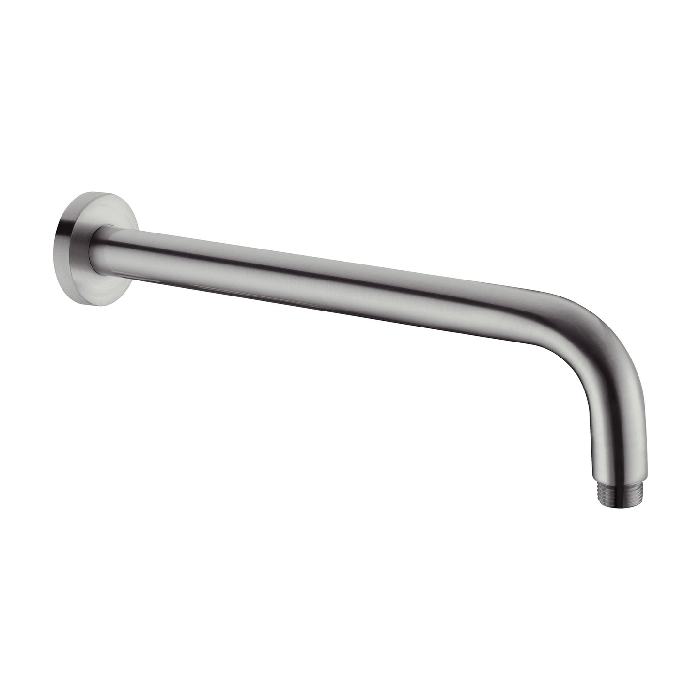 Round Shower Arm 330mm Length Gun Metal - NR502GM