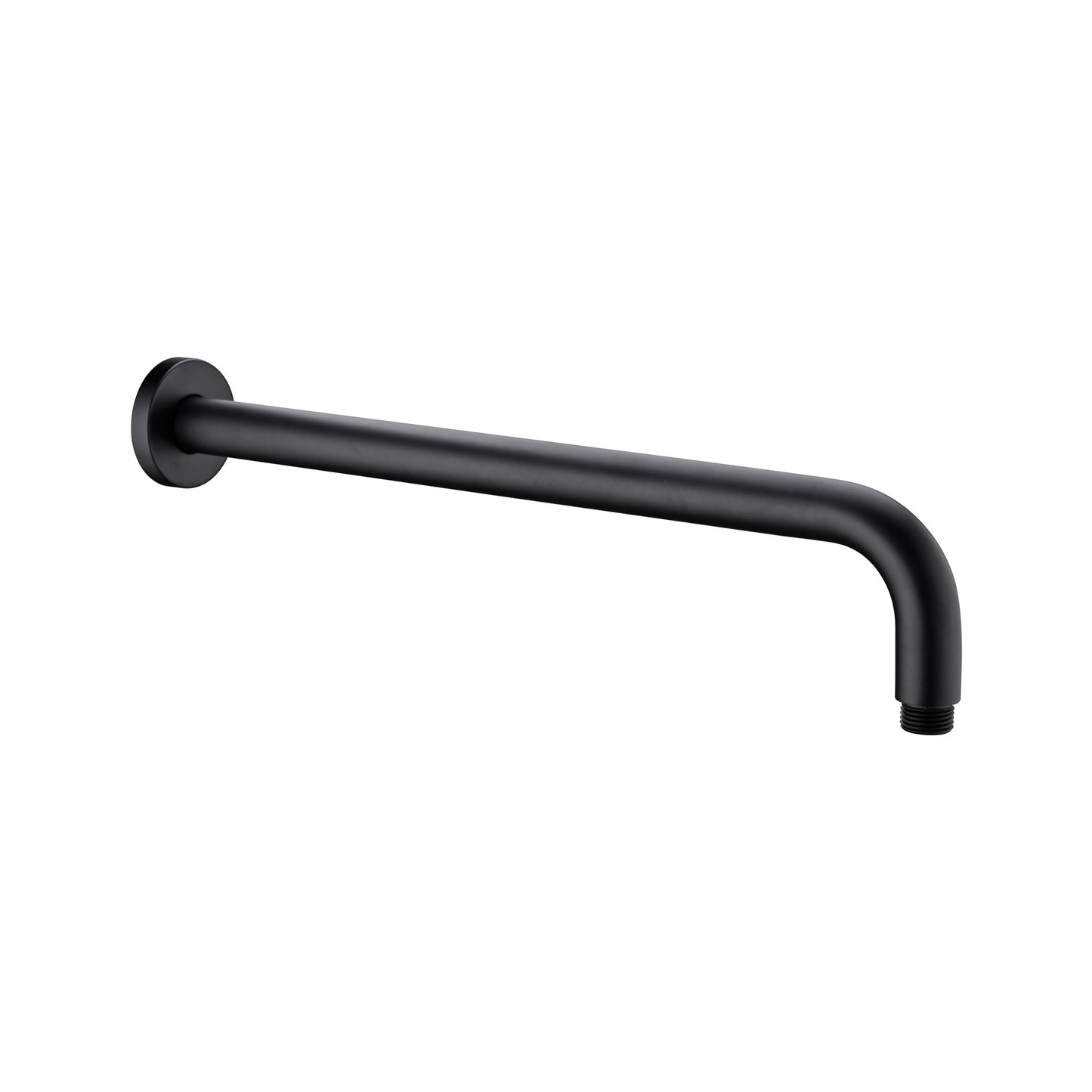 ROUND SHOWER ARM 330MM LENGTH MATTE BLACK