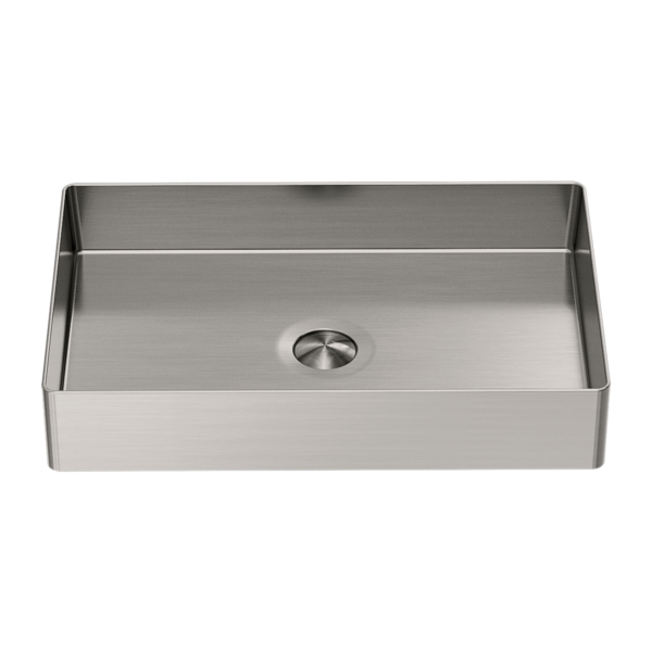 Rectangle Stainless Steel Basin Brushed Nickel - NRB3555BN